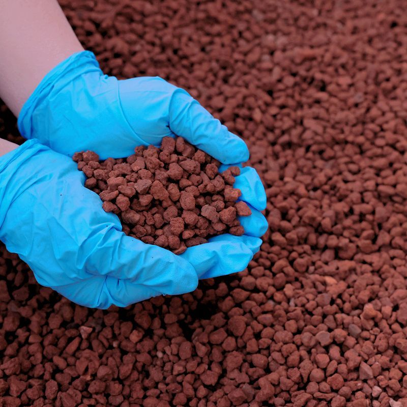 Aquarium Plant Substrate - 1 kg de sustrato de roca