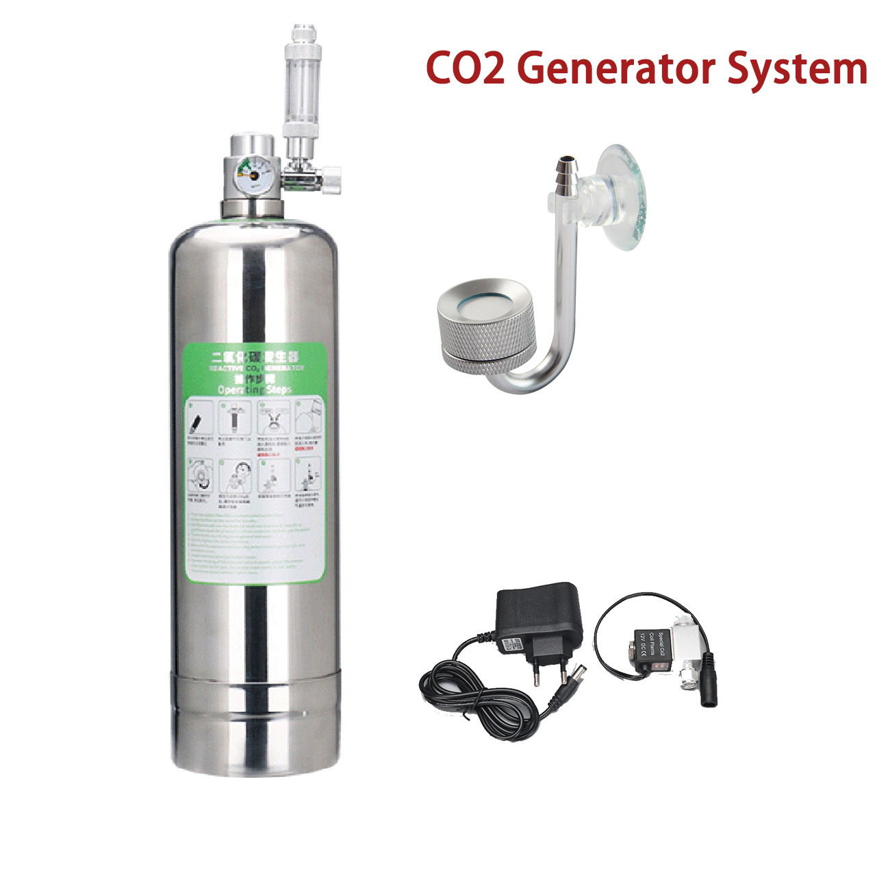 Aquarium Liquid Carbon - Kit de sistema generador de CO2
