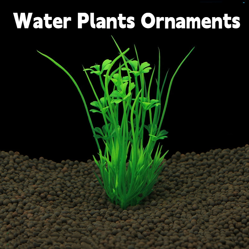 Aquarium Plant Substrate - Planta Artificial subacuática, adornos acuáticos, plantas