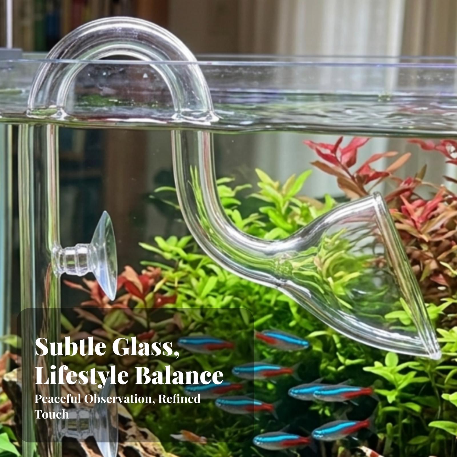 Aquarium Planted Tank Filter - Conjunto de tubos Lily transparentes para