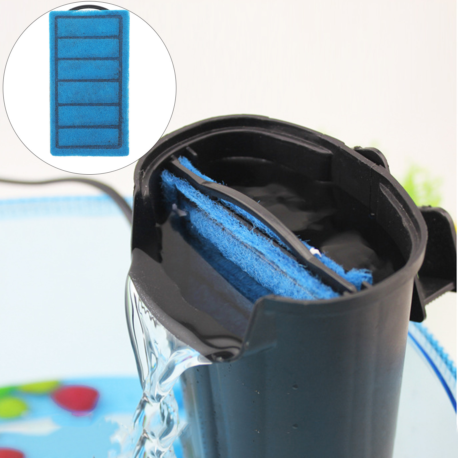 Aquarium Planted Tank Filter - 3 unidades de almohadillas filtrantes para