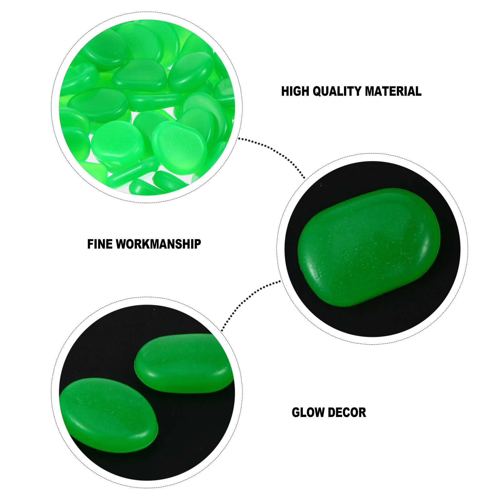 100 piedras luminosas para jar - Planted Tank reseña y precio