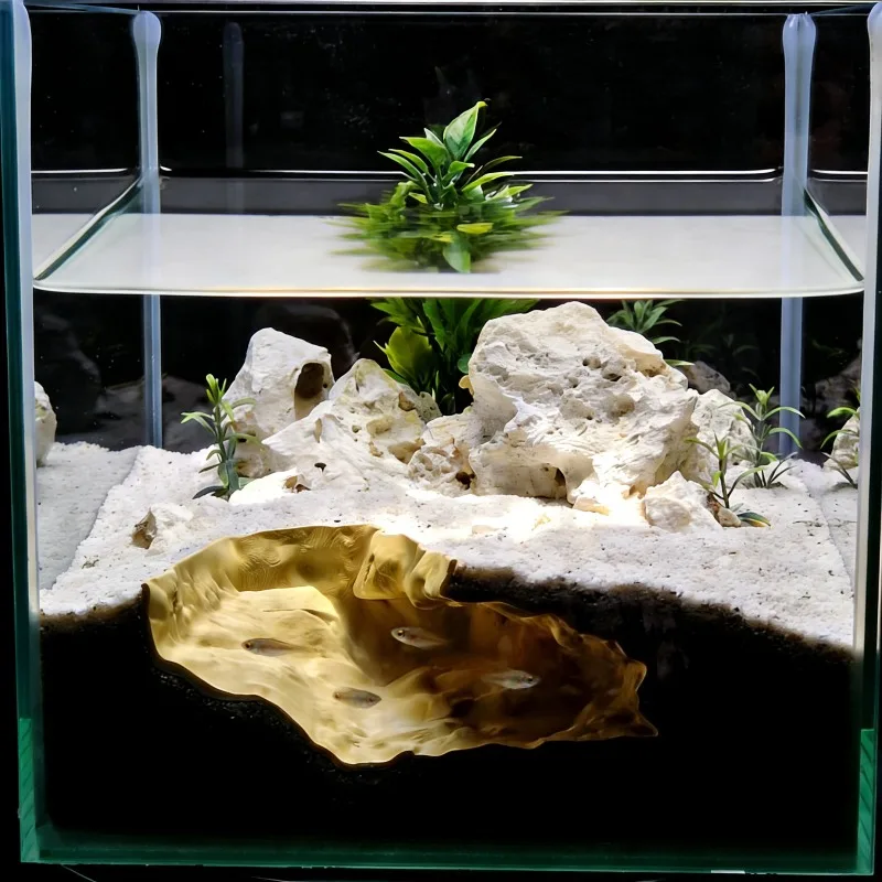 Esconderzo de mascotas de roca - Aquarium Driftwood reseña y precio