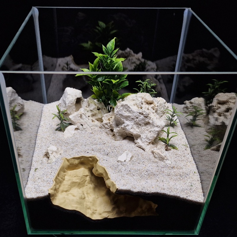 Esconderzo de mascotas de roca - Aquarium Driftwood reseña y precio