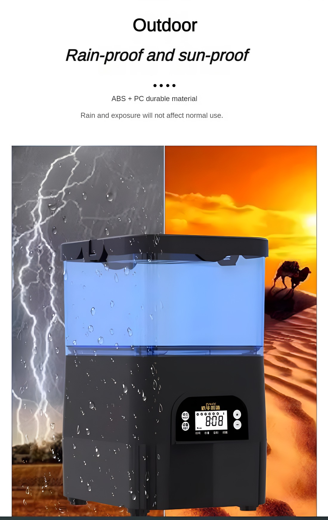EVNICE Alimentador Automático  - Aquarium Fertilizer reseña y precio