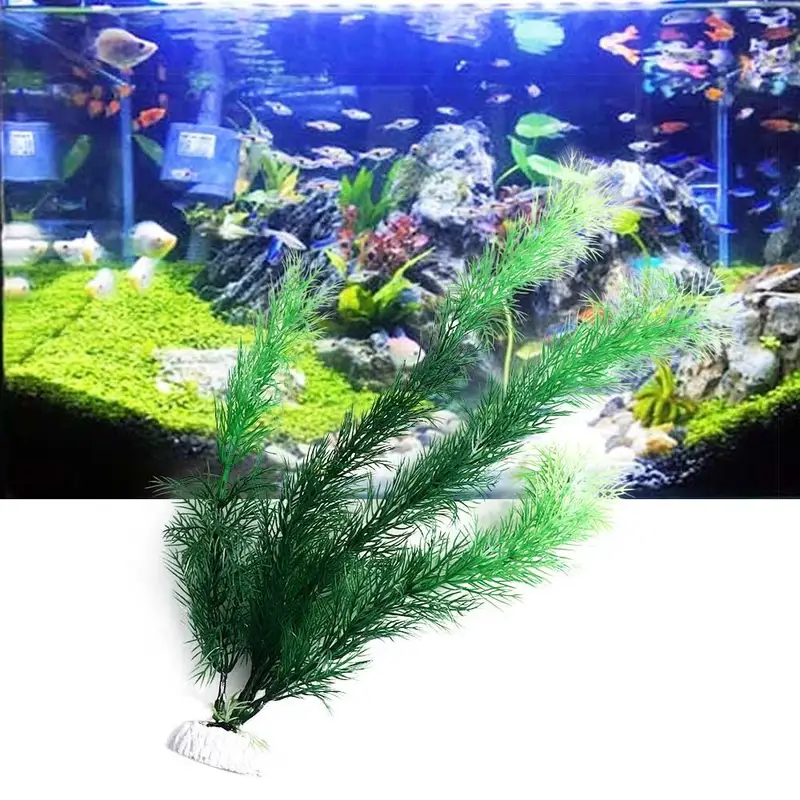Plantas artificiales para deco - Aquarium Plant Substrate reseña y precio