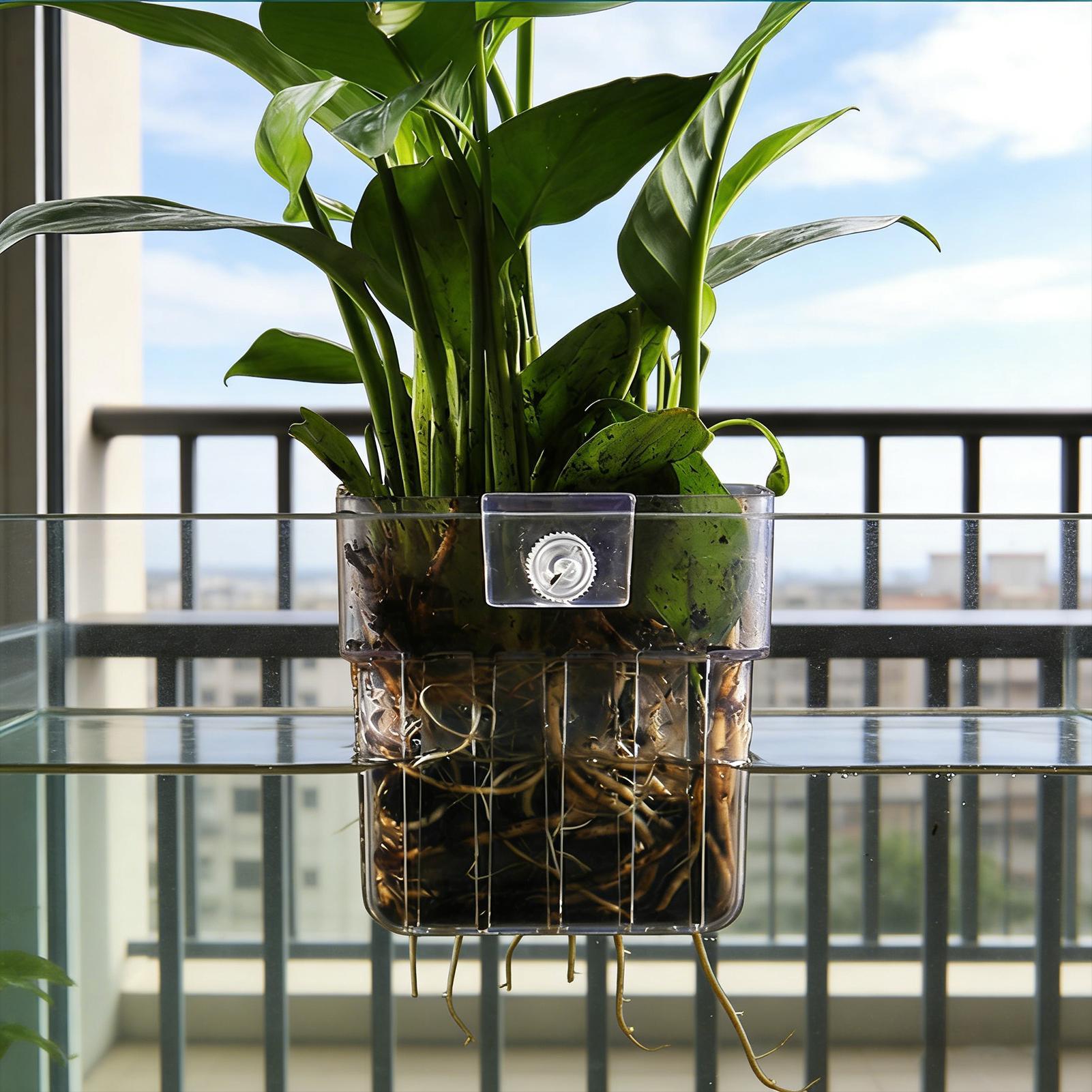 Cesta para Plantas de Acuario, - Plant Aquarium Pot reseña y precio