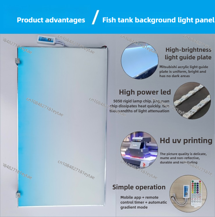 Tablero de luz de fondo para p - Planted Tank reseña y precio