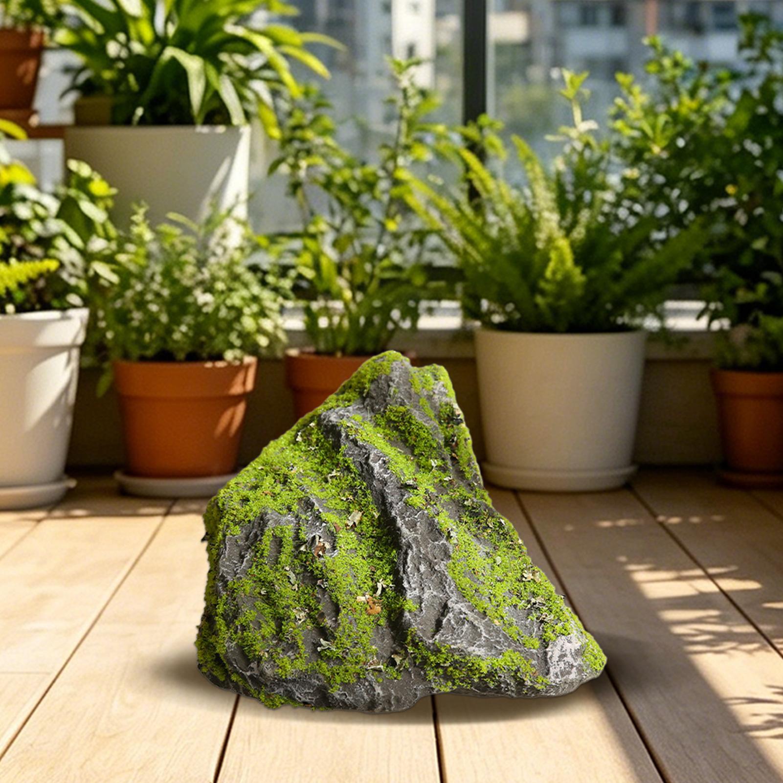 Rocas de imitación realistas c - Aquarium Moss reseña y precio