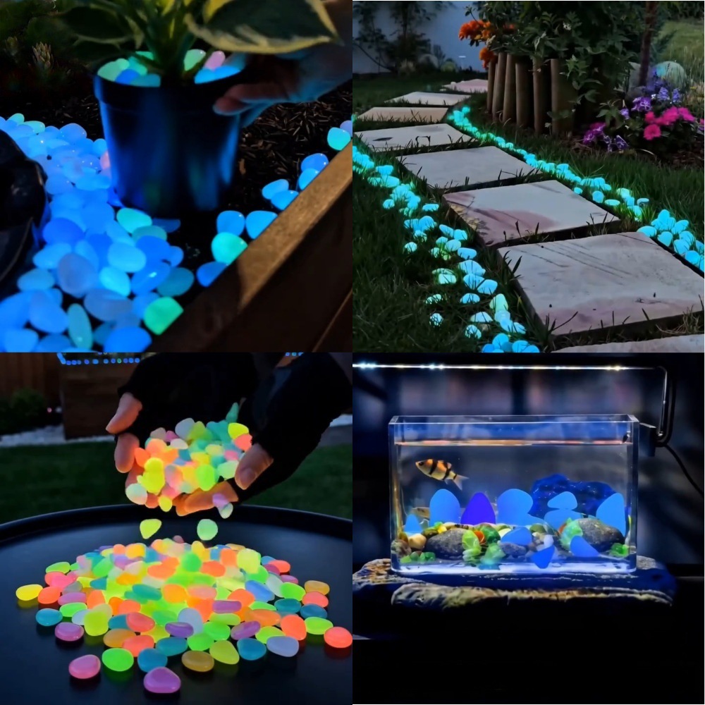 Piedras luminosas coloridas qu - Planted Tank reseña y precio