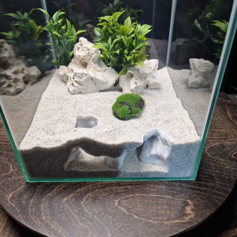 Cueva de Acuario Premium Impre - Aquarium Plants Live reseña y precio