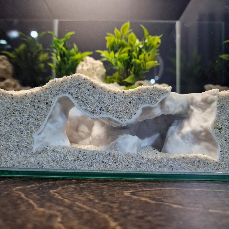 Cueva de Acuario Premium Impre - Aquarium Plants Live reseña y precio