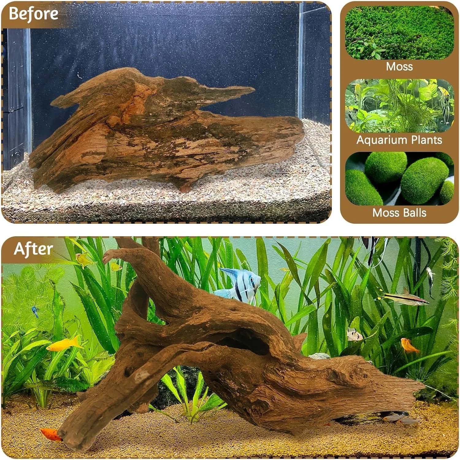 15-20CM 1 Pieza de Madera Natu - Aquarium Plant Substrate reseña y precio