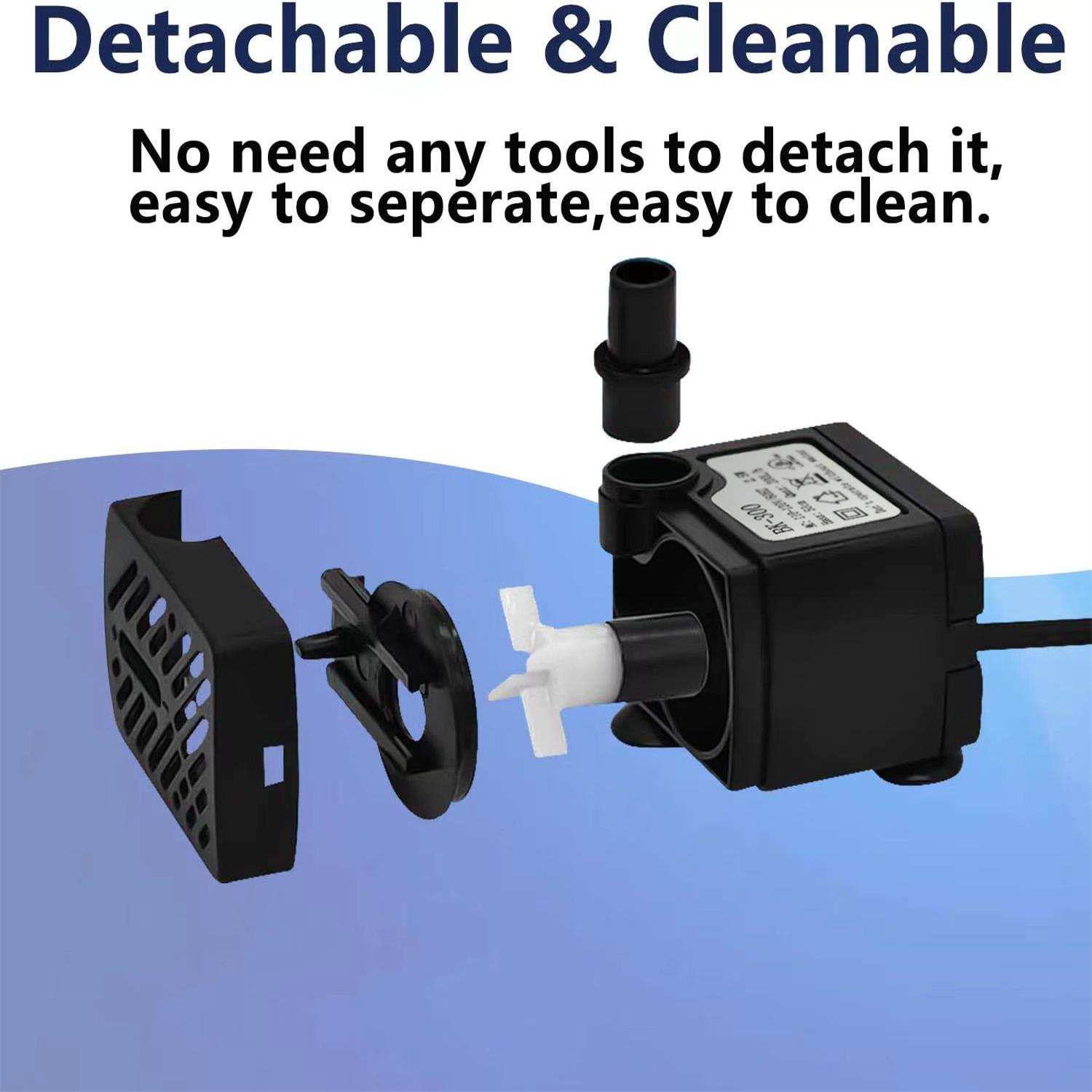 Mini bomba de agua para pecera - Planted Aquarium Cleaning reseña y precio