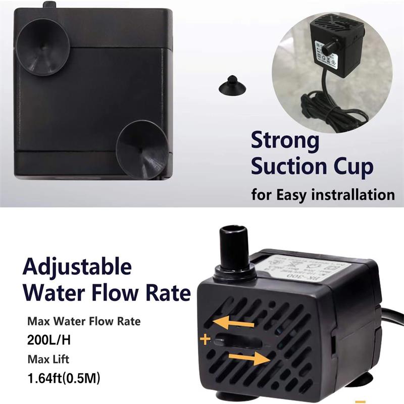 Mini bomba de agua para pecera - Planted Aquarium Cleaning reseña y precio