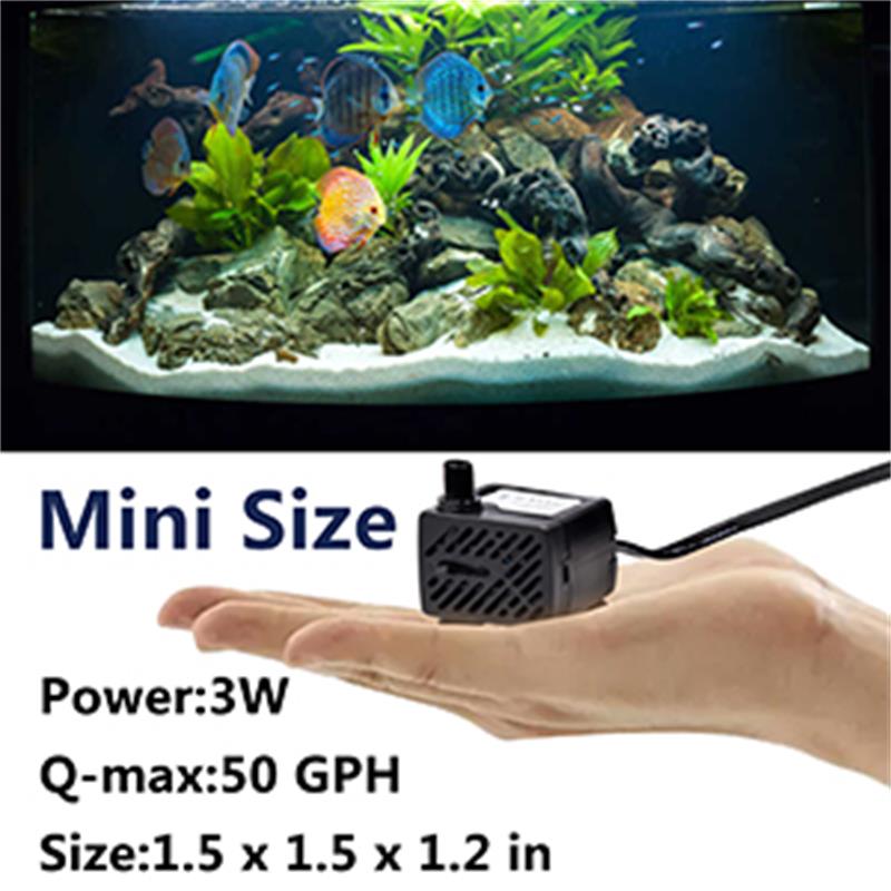 Mini bomba de agua para pecera - Planted Aquarium Cleaning reseña y precio