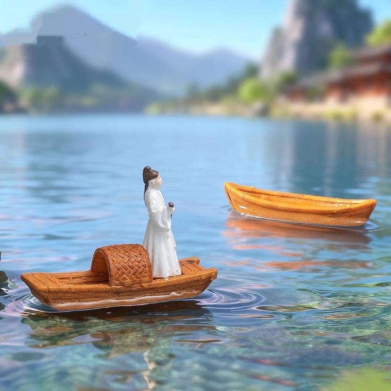 【S】Modelo de barco flotante de - Aquarium Moss reseña y precio