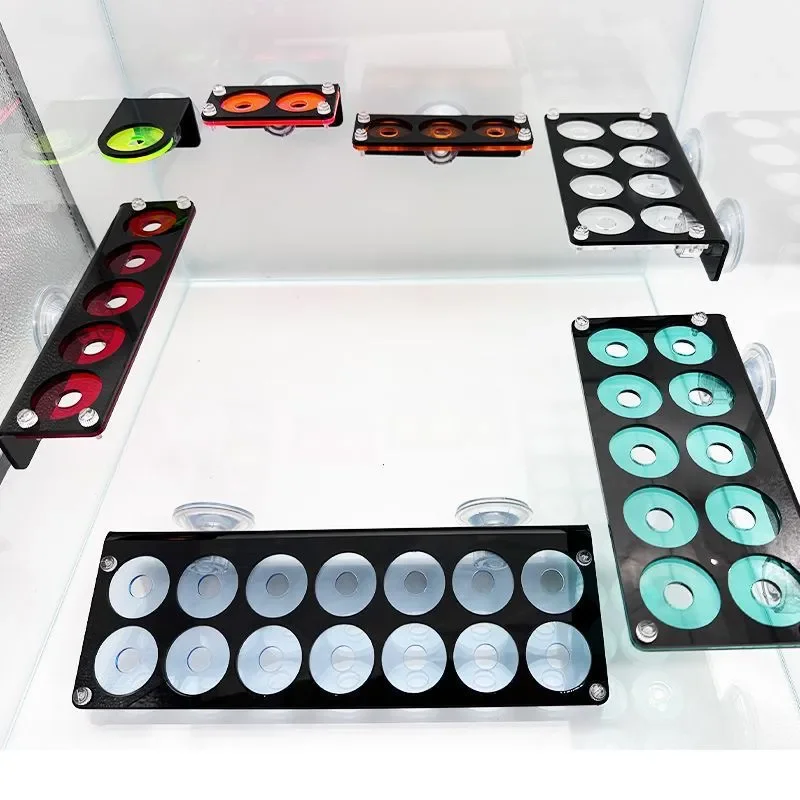 Soporte de fluorescencia acríl - Aquarium Plant Holder reseña y precio