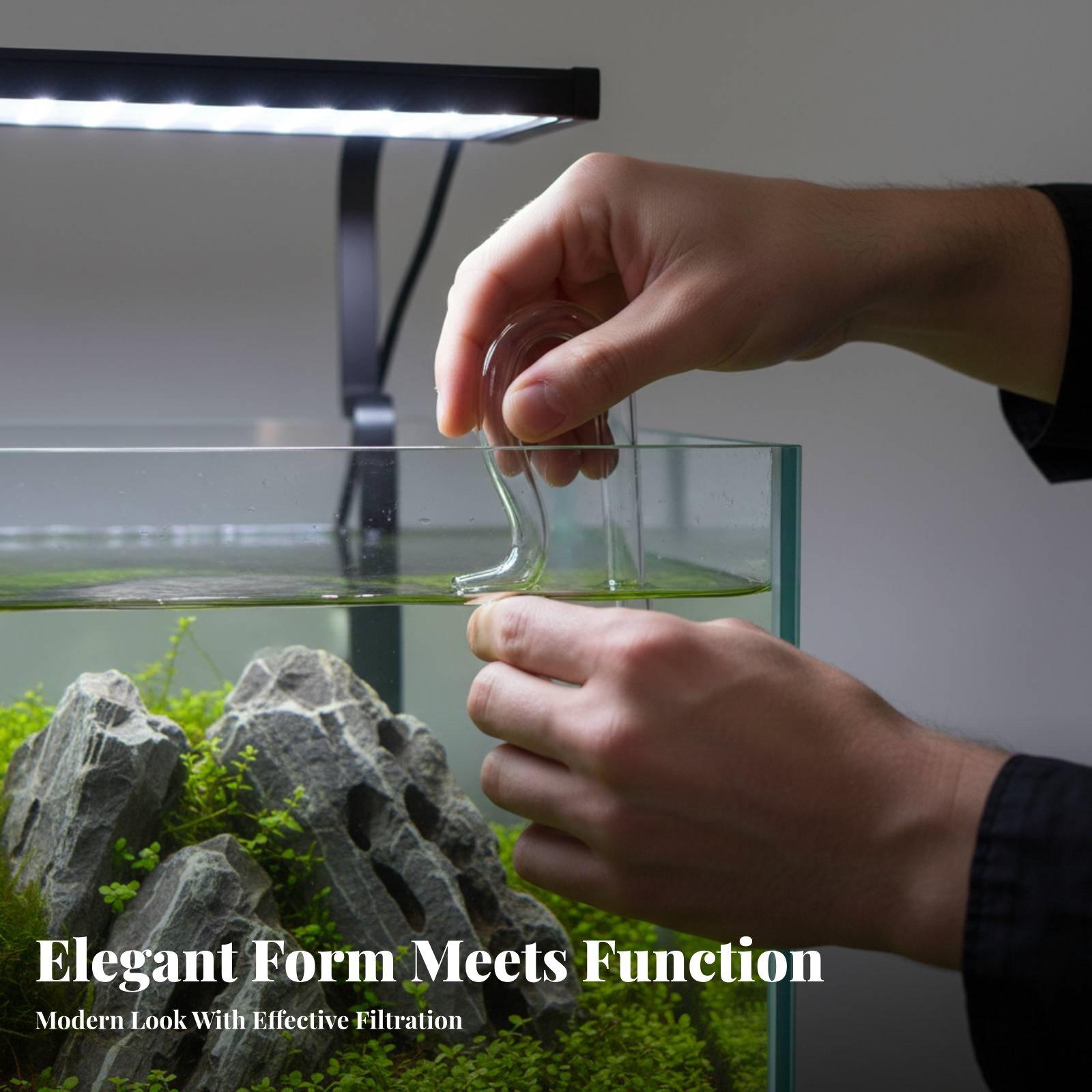 Tubo de vidrio Lily Pipe para  - Aquarium Planted Tank Filter reseña y precio
