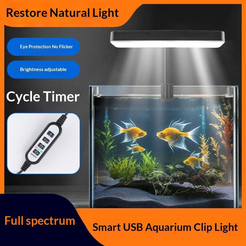 Luz LED de espectro completo p - Aquarium Plant Light reseña y precio