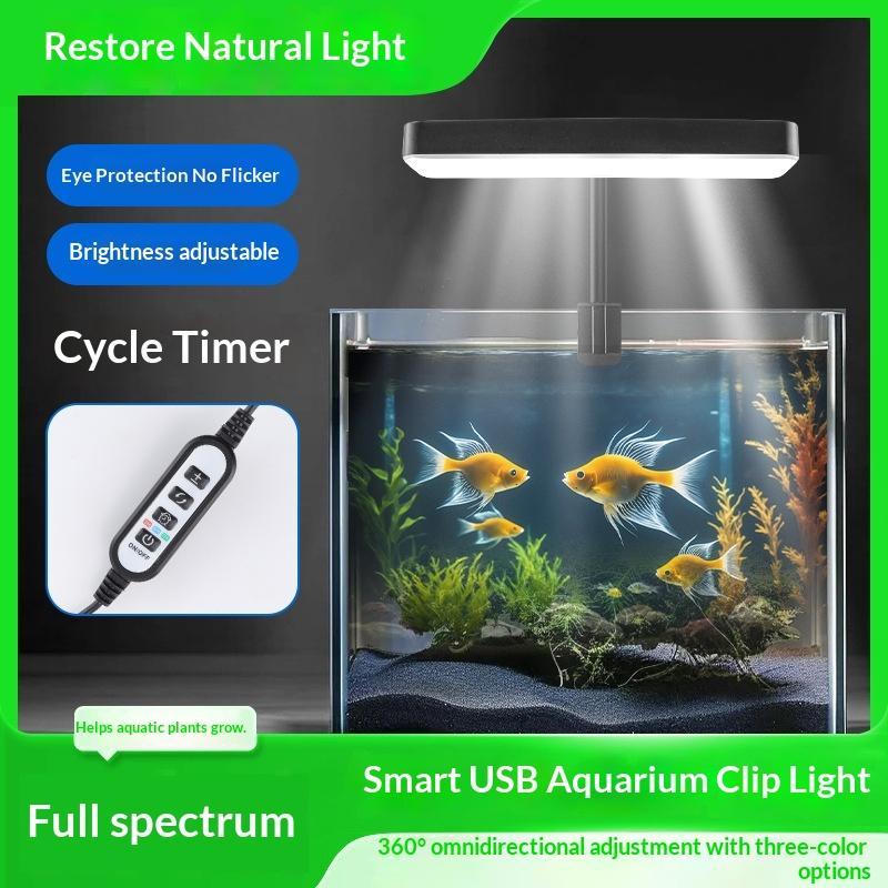 Luz LED de espectro completo p - Aquarium Plant Light reseña y precio