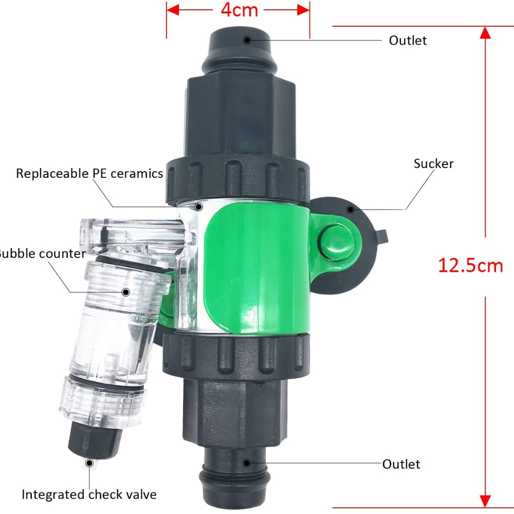 Difusor de CO2 disolvente de d - Aquarium Liquid Carbon reseña y precio